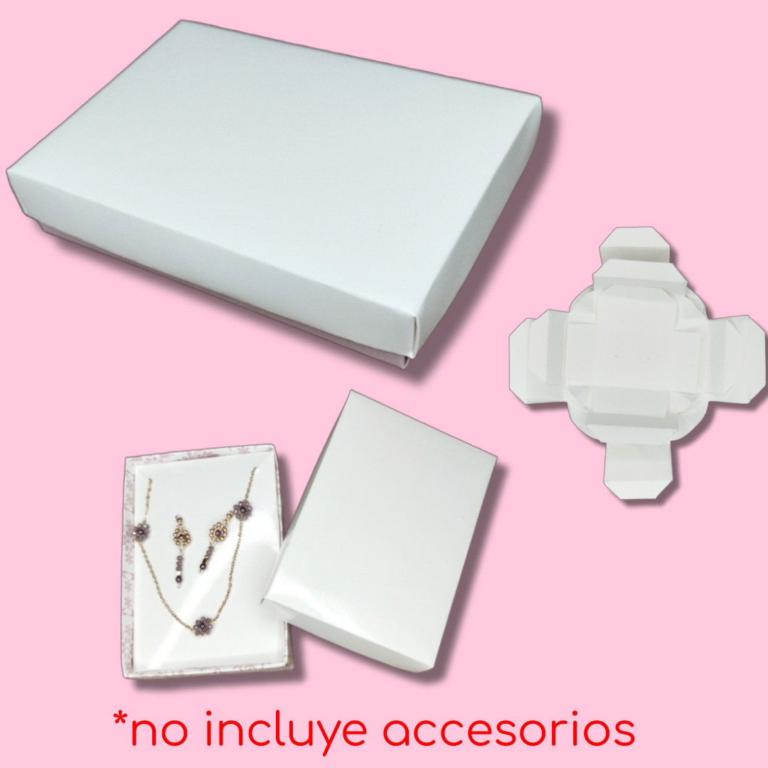 Caja armable con tapa mediana